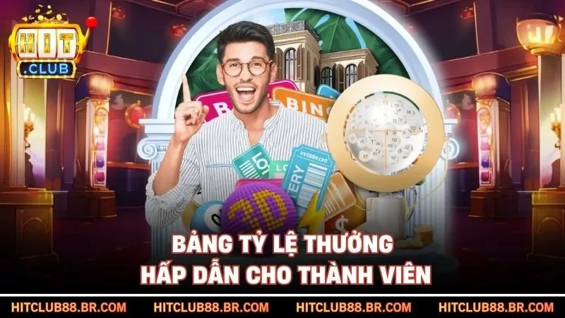 Bảng tỷ lệ thưởng hấp dẫn cho thành viên